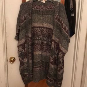 Hooded poncho M-Lg but will fit xl and xxxl